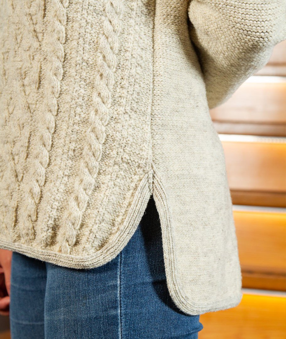 Pull laine col rond femme - Missegle : Fabricant de pull laine