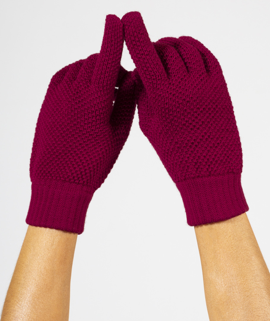 gants perinne tactile laine merino extrafine made in France